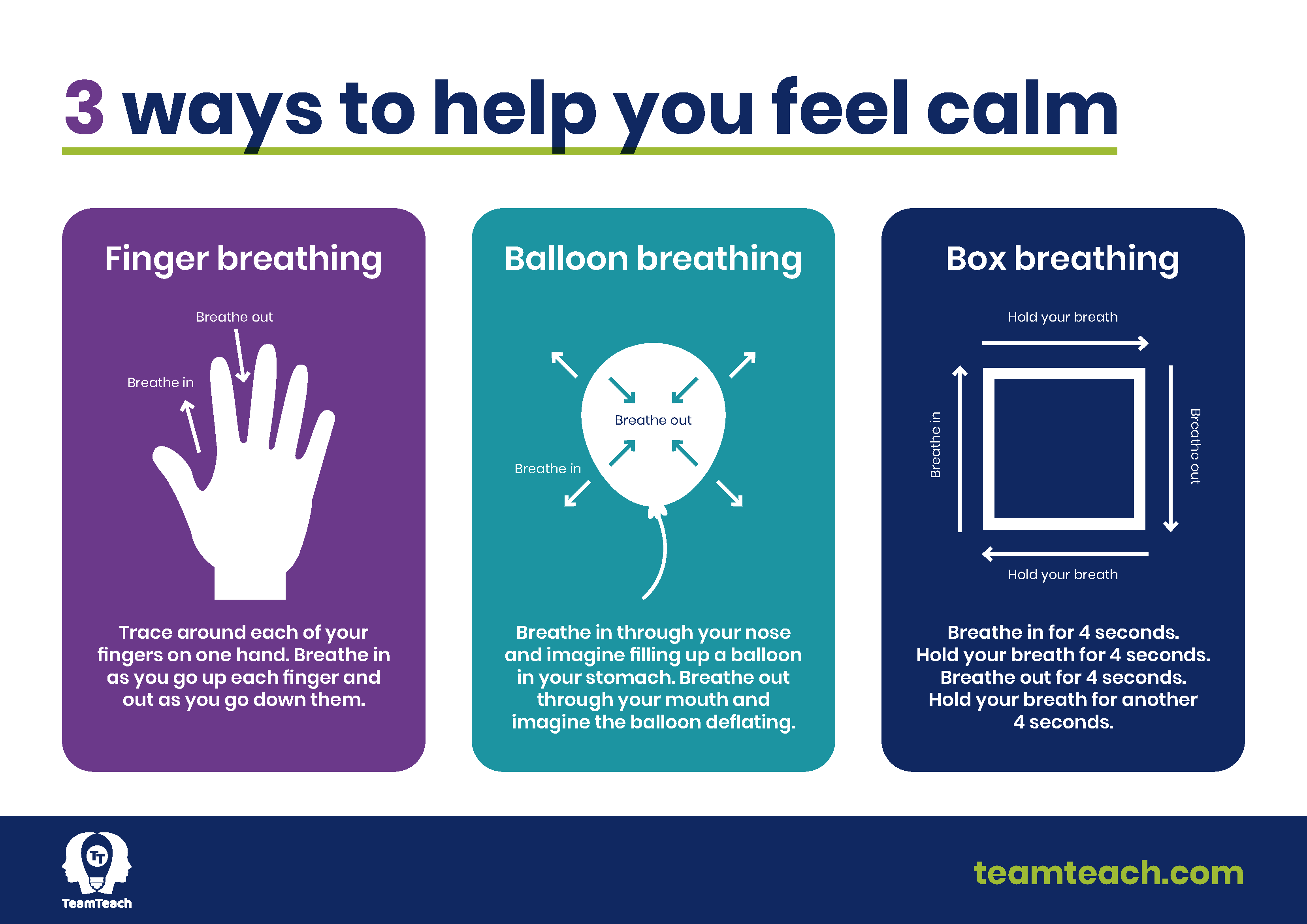 3 ways to feel calm
