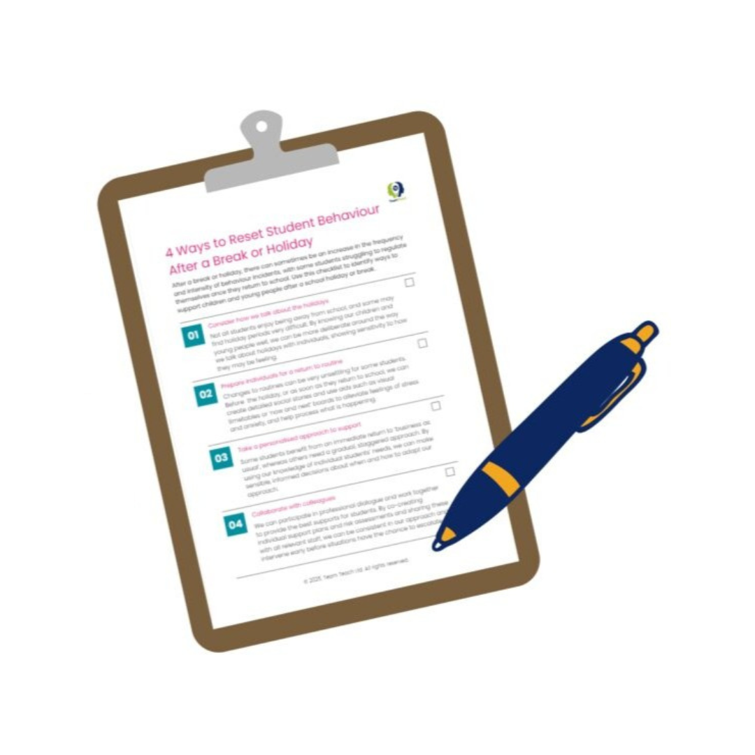 Resetting Student Behaviour After a Break